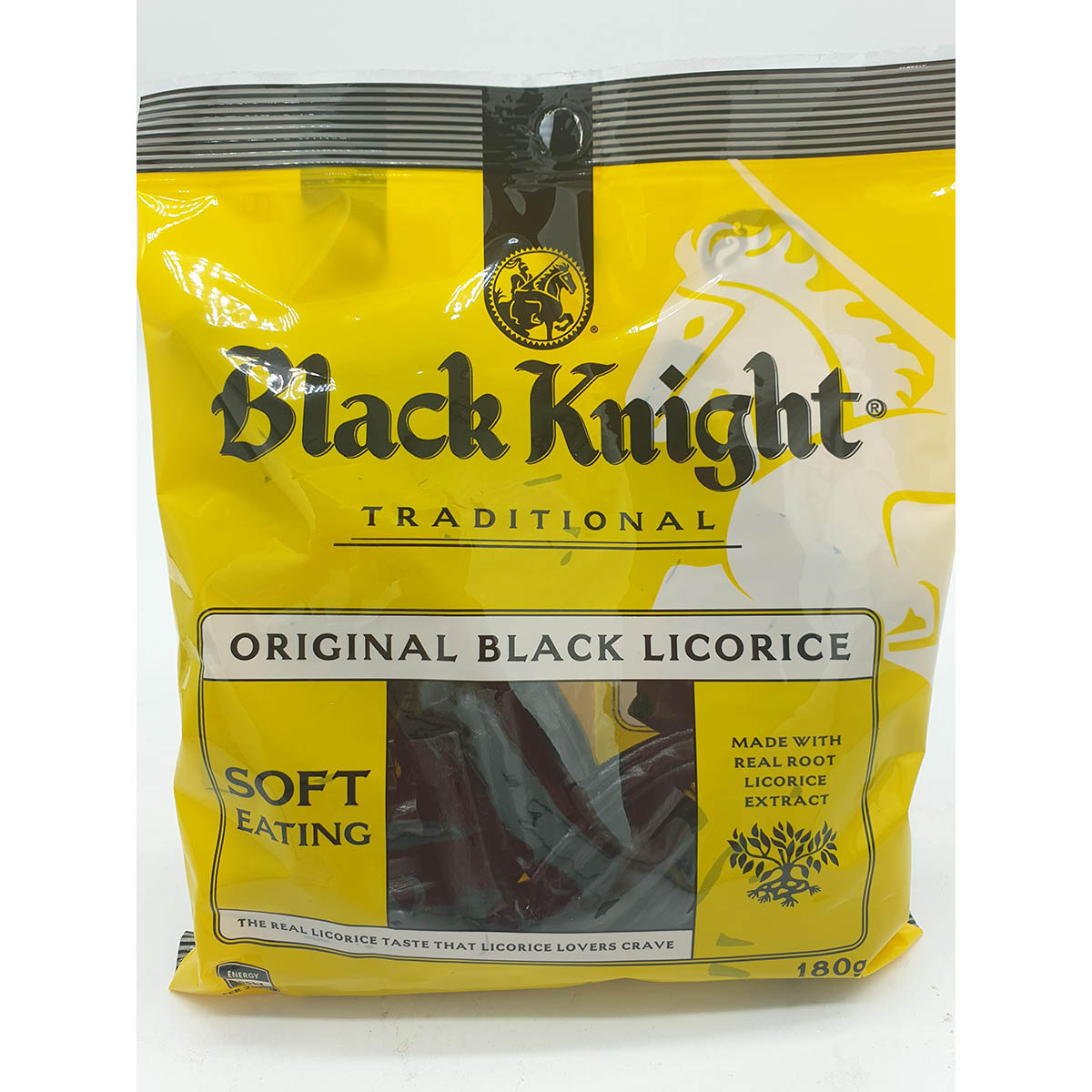 Black Knight Original Black Licorice 180g European Grocery Store