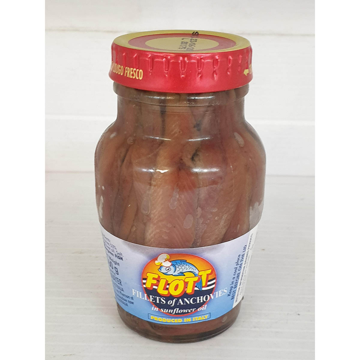 Flott Anchovy in Sunflower Oil 89g European Grocery Store