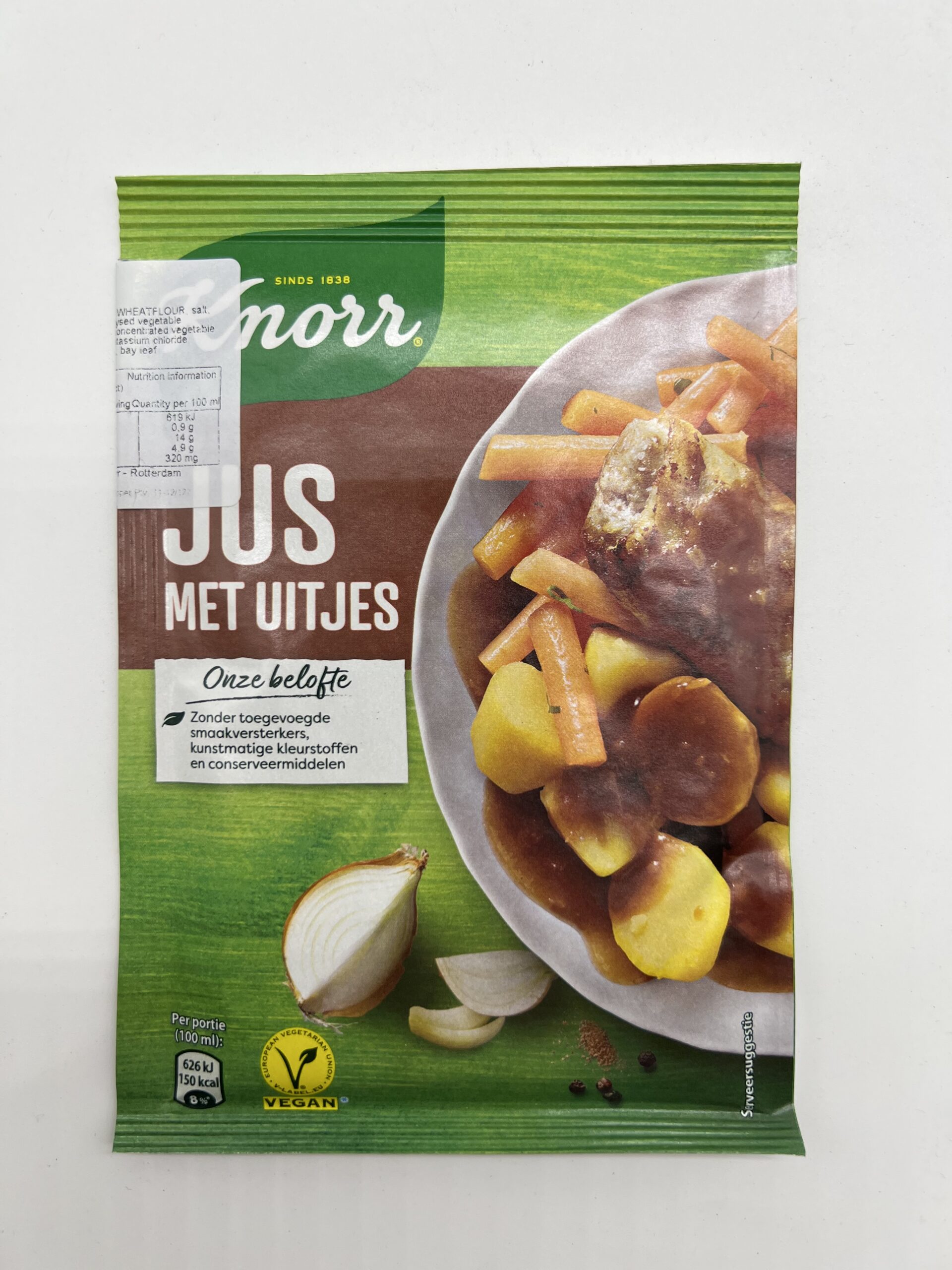 Knorr jus met Uitjes gravy with onion European Grocery Store