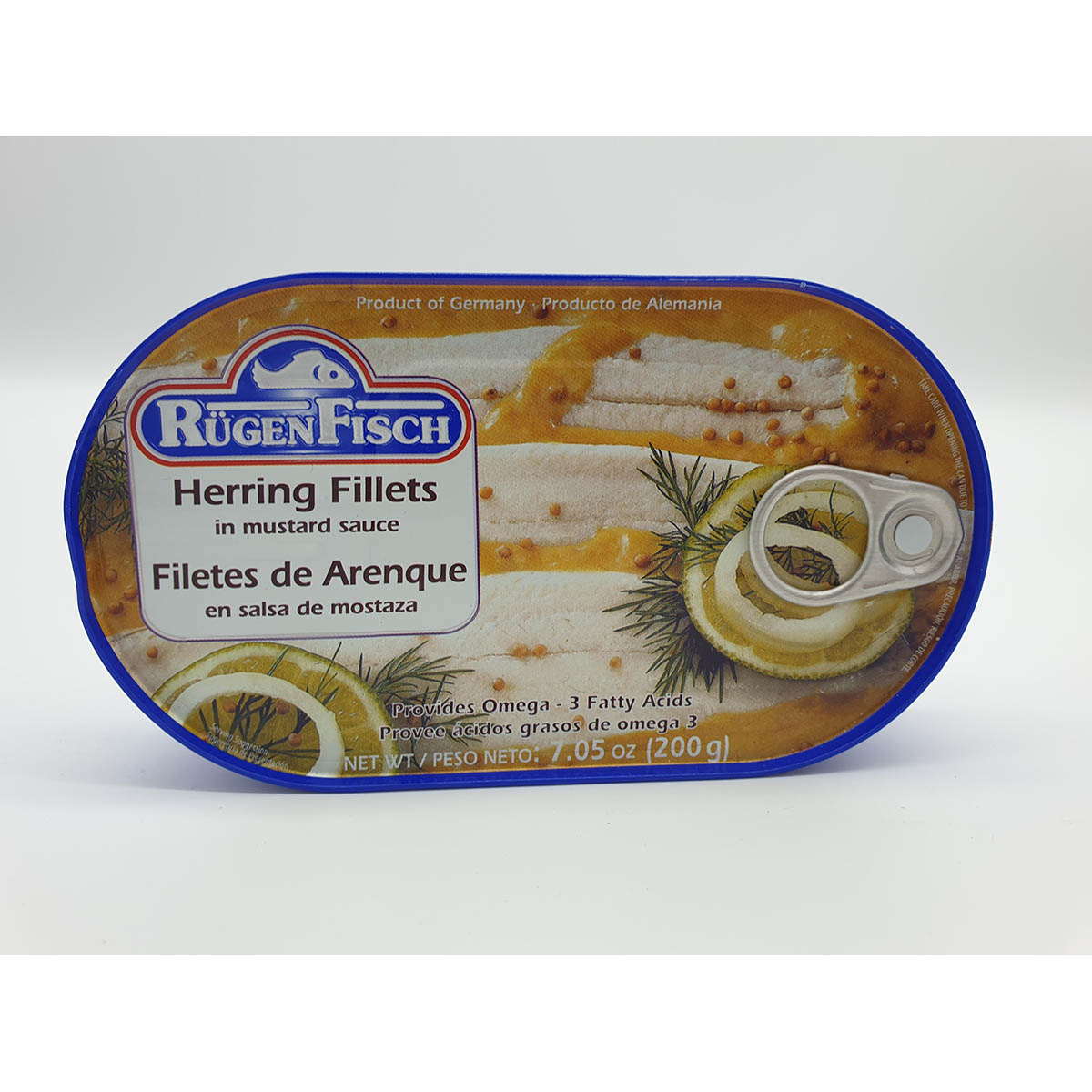 RugenFisch Herring Fillets in Mustard 200g European Grocery Store