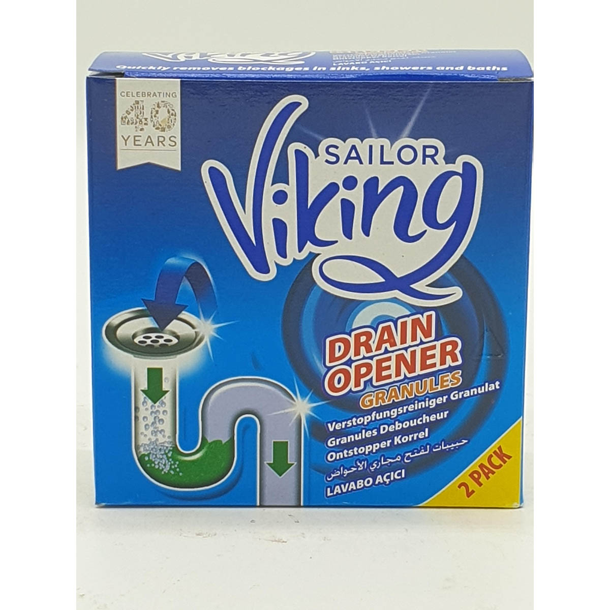 Sailor Viking Drain Blockages Opener 2 pack 150g European Grocery Store