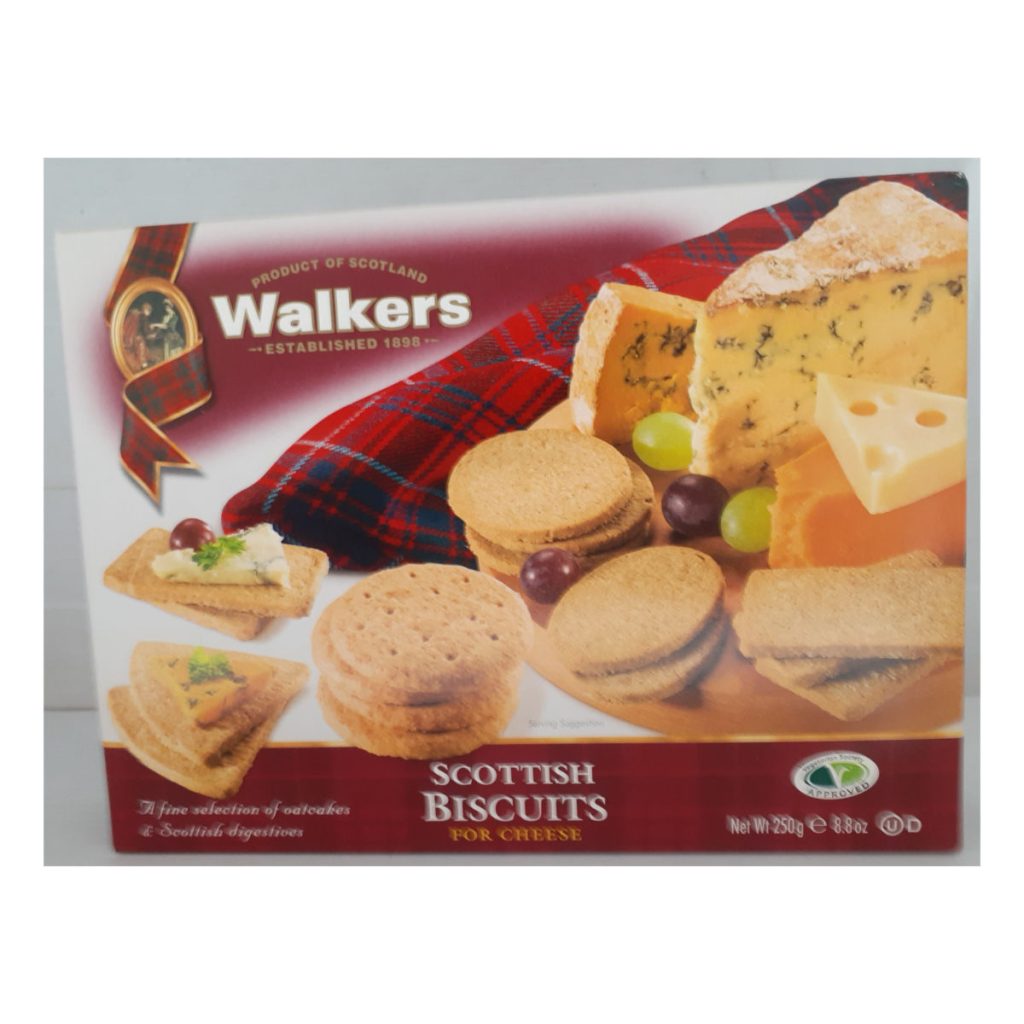 Walkers Scottish Biscuits For Cheese 250g - European Grocery Store