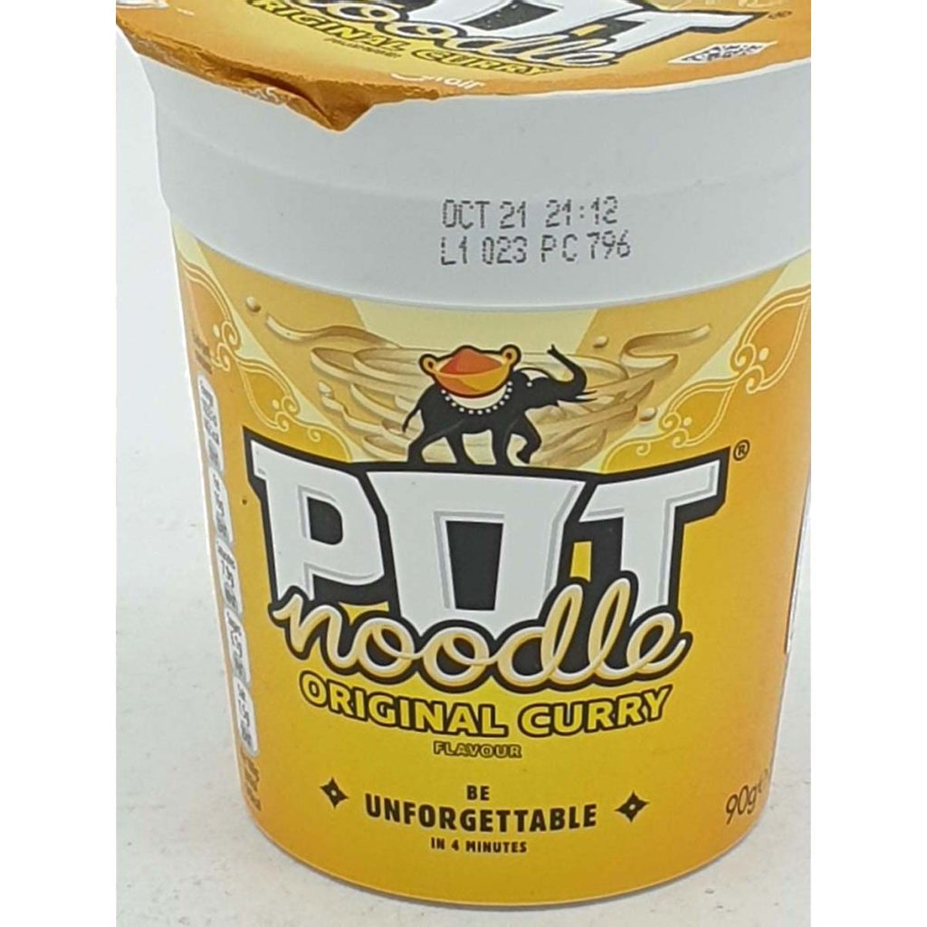 Pot Noodle Original Curry 90g European Grocery Store 8244