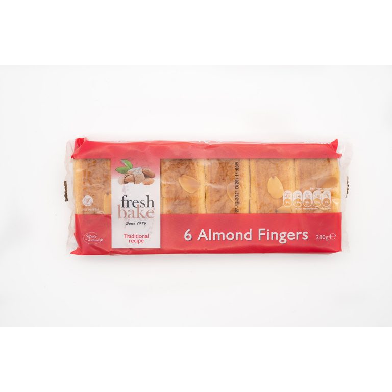 Fresh bake 6 Almond Fingers 280g - European Grocery Store