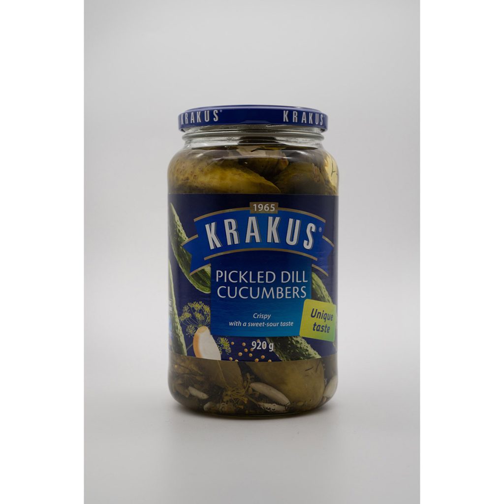 Krakus Pickled Dill Cucumbers 920g European Grocery Store