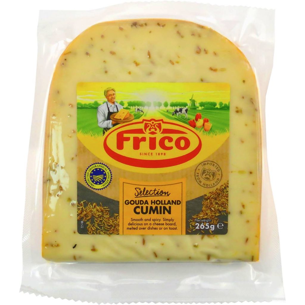 Frico Gouda Cumin Wedge 265g (Refrigerated Not Suitable for Shipping