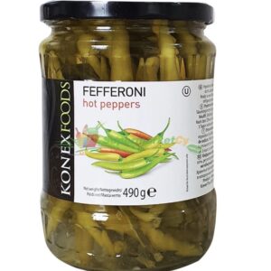 Konex Foods Fefferoni Hot Peppers 490g