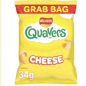 Walkers Quavers UK Crisps 34g