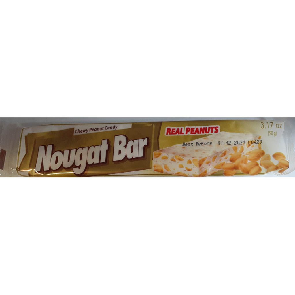 Peanut Nougat Bar 0.70 Oz (Pack Of 6)